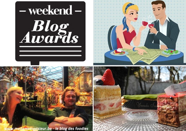 concours,blogs awards,weekend blog awards, 2013, blog food, blogueurs foodies, blogueurs gastronomes, blogs belges