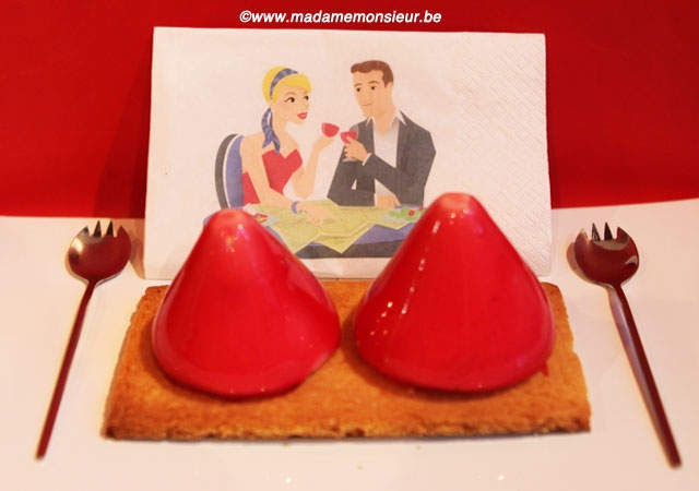 pâtisserie, Fabrice Collignon, cuberdon, bonbon, Léopold, gâteau, sucré, dessert, Saint-Valentin, fête, amoureux