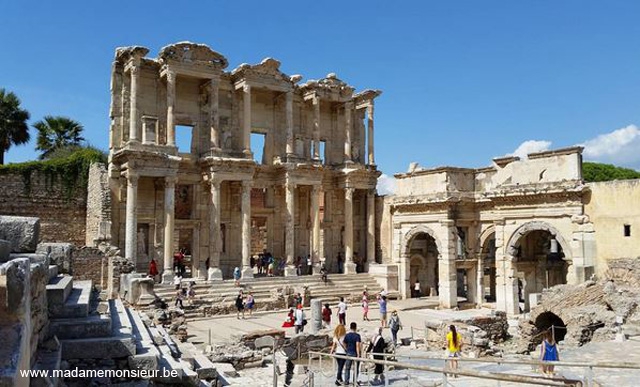 turquie,voyage,culture,anatolie,kusadasi, ephese, ruines, rome, archeologie